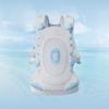 PS3D-PUSEBC02 Детский рюкзак-переноска из пены Cloud Sea Blue, эргономичный, с 3D-поддержкой, поясным сиденьем/сиденьем для ягодиц/поддержкой для ягодиц.