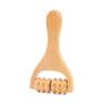 Household Wooden Massage Roller Handheld Manual Muscle Roller Sticks Hand Push Reflexology Trigger Point Massager