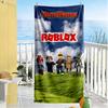 Roblox Customize Text Beach Towel High Absorbency & Quick-Dry Portable for SwimmingBeachCamping Travel Beach AccessoriesGym