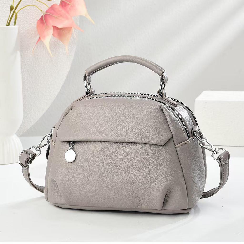 Новая высококачественная простая сумка с отделкой Macaron, многослойная сумка через плечо, трендовая женская сумка через плечо