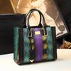 Leather Texture Women's Bag Fashion Shoulder Handbag Middle-aged Mother Elegant Shopping Bag
