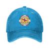 San Sebastian  Basque Country American Street Style Baseball cap Friendly For Large Head Circumference Women Denim Flat-Brim Hat
