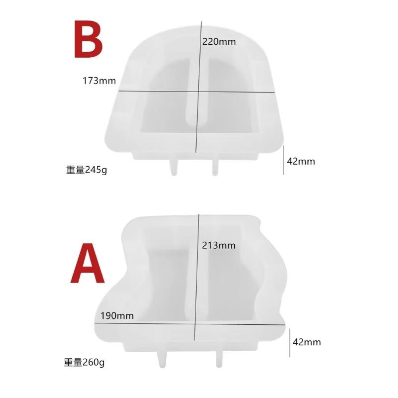 Волнообразная арочная пробирка в форме цветка устройство для выращивания водных растений зеркало силиконовая форма DIY кристалл эпоксидная смола форма