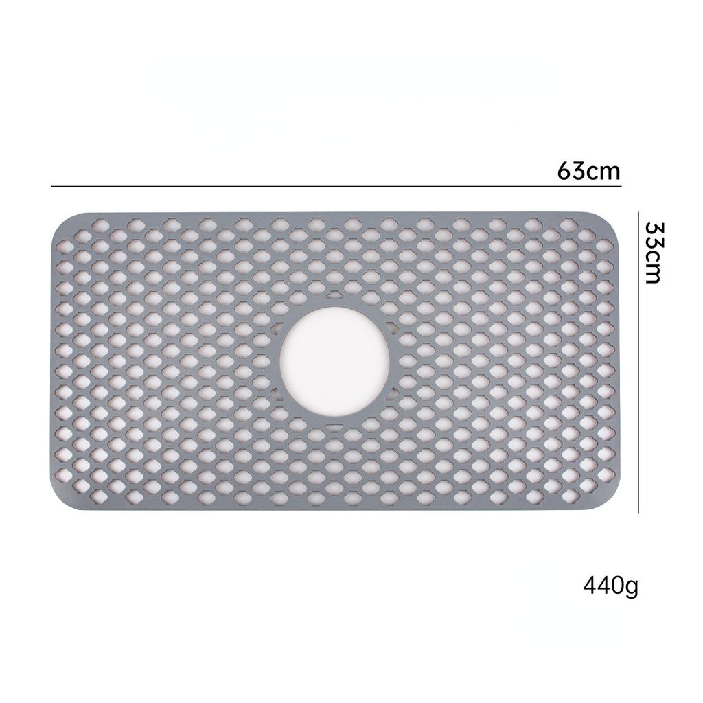 Sink Protectors for Kitchen Sink Sink Mat Grid Silicone Kitchen Sink Mat for Bottom of Stainless Steel Sink Heat Resistant Mat