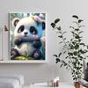 5D DIY Алмазная картина Милая гигантская панда Набор для вышивки крестом Мозаика Алмазная вышивка Роза Полный круглый/квадратный дрель Украшение дома