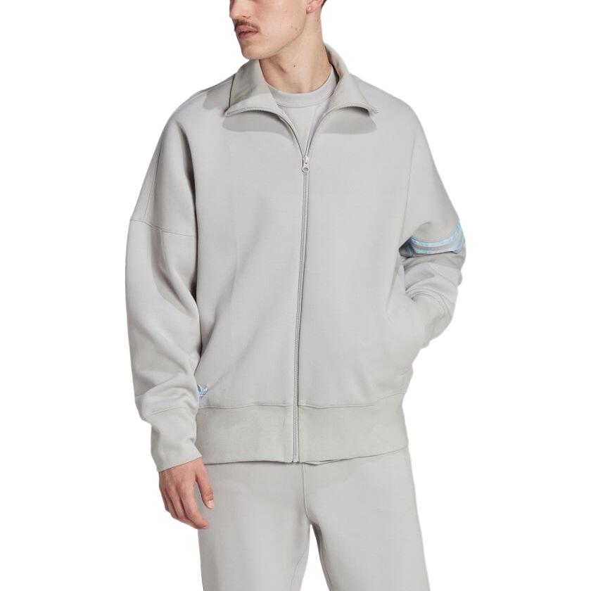 Adidas Originals Neuclassics Jackets Men's Gray Stand Collar Moderate Other HS1520