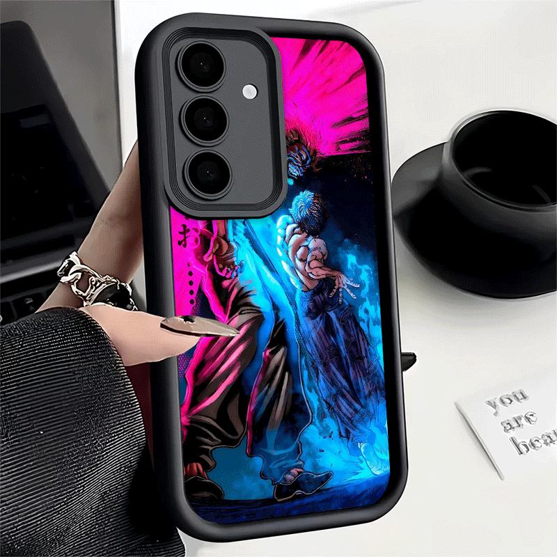 Чехол для телефона для Samsung Galaxy A17 A16 A15 A14 A13 Баки Укротитель Аниме A56 A36 A26 A55 A35 A25 A54 A34 A24 A53 A33 A23 A07 A0