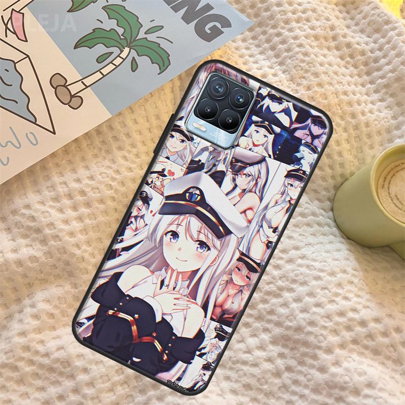 Чехол Azur Lane Prinz Eugen для OnePlus 10 Pro 9 Pro Nord2 8T 9R Чехол для Realme GT Neo 2 3 8 9 Pro Plus 8i 9i