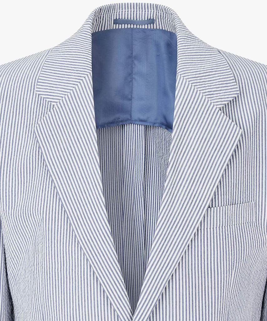 Man On The Boon Seersucker Suit Jacket_Blue 4716151010