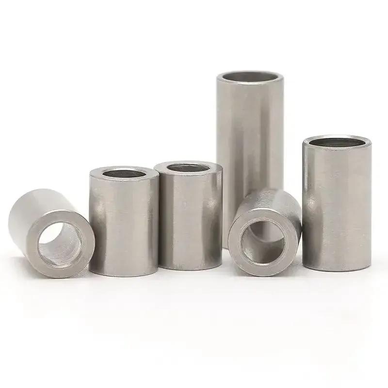 ZNYONG M10 M12 M13 M14 M16 Unthreaded 304 Stainless Steel Bushing Washer Gasket Round Hollow Standoff Spacer Sleeve OD 12-25mm