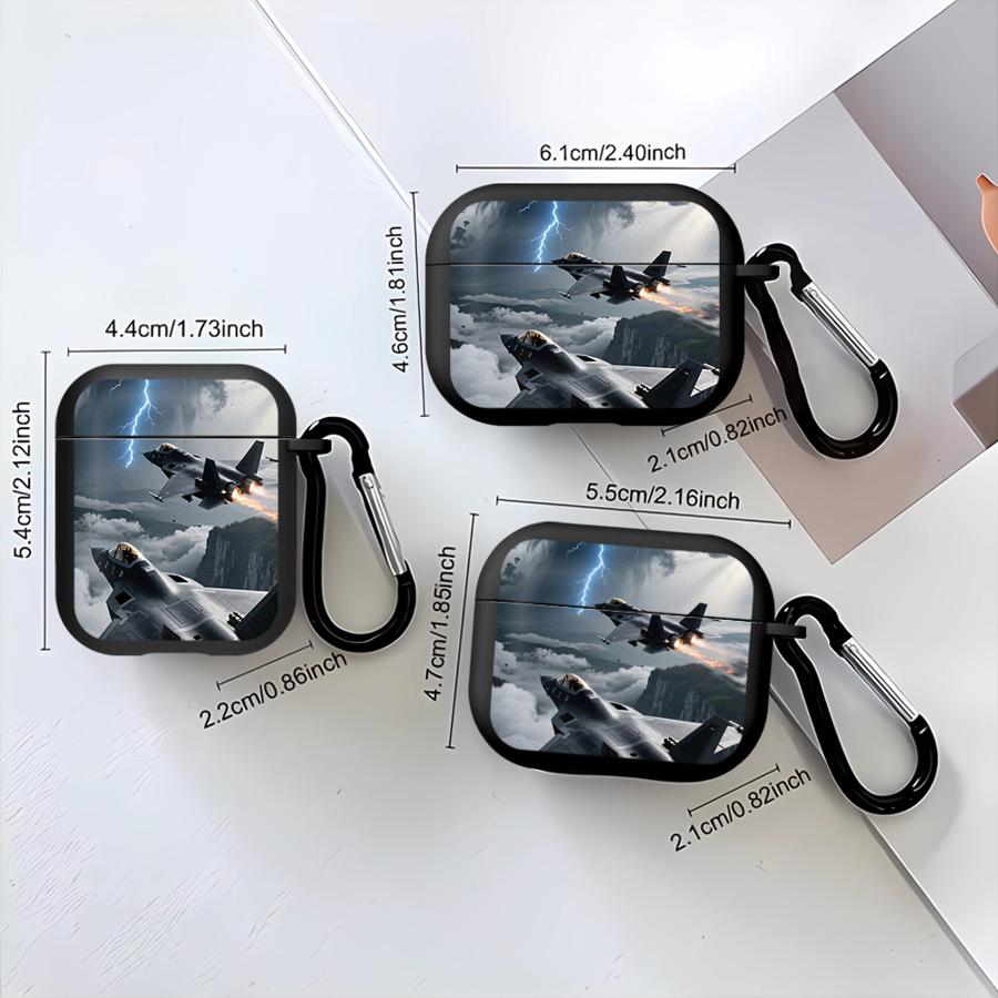 Чехол для наушников Чехол-крышка Для Airpods 1 3 Pro2 4 Pro3 Pro 2 Истребитель