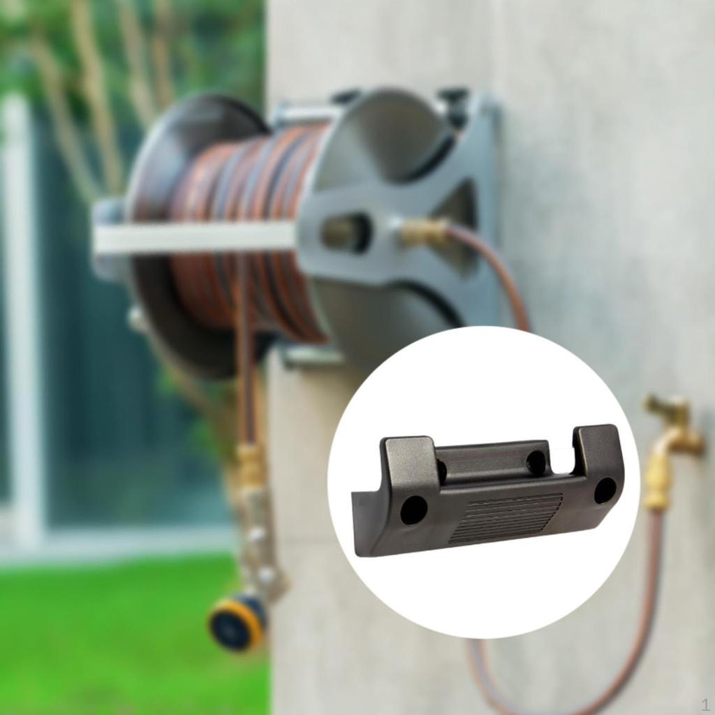 Вешалка для садового шланга, удобный профессиональный настенный держатель для труб для сельскохозяйственного двора на открытом воздухе