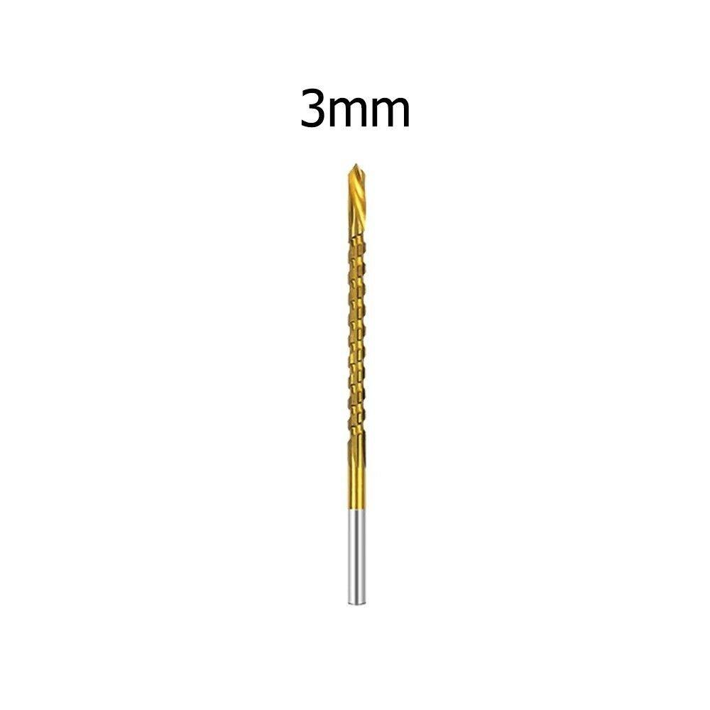 Сверло из быстрорежущей стали с композитным наконечником для резки дерева, в комплекте 6 размеров