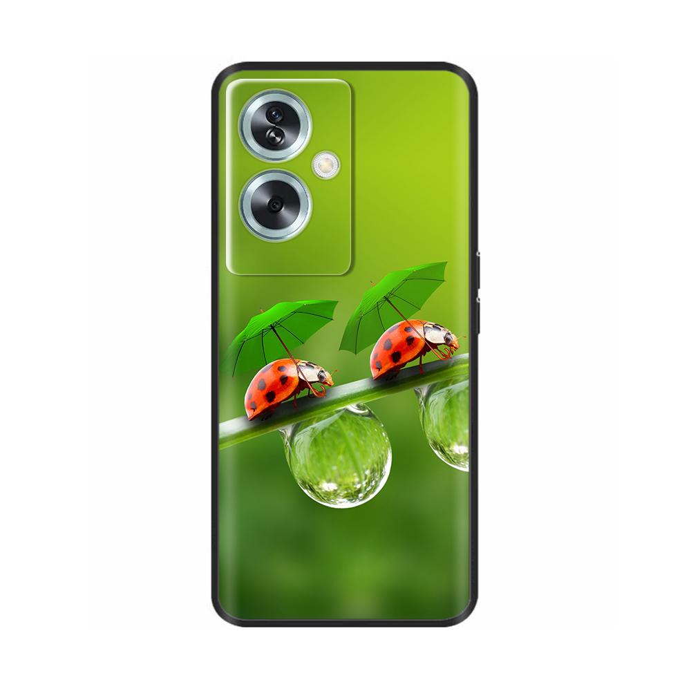 Крашеный чехол для Oppo A79 A78 Мягкий черный чехол для телефона для Oppo A79 A78 4G 5G OppoA79 CPH2553 Мягкий силиконовый защитный чехол-оболочка