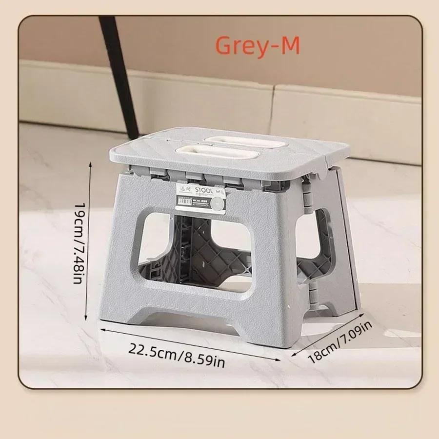 2024 Новый взрослый детский переносной складной стул утолщенный пластиковый стул-седло для активного отдыха и рыбалки небольшие скамейки