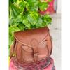 Bulky Leather Bag Goat Satchel Brown Shoulder Real Women's New Genuine