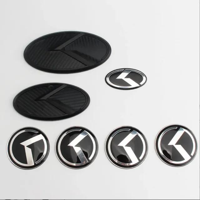 7 piece set For Kia K5 K3 K2 K4 Sorento modified herringbone car stickers wheel logo modified universal accessories decal tclvr60