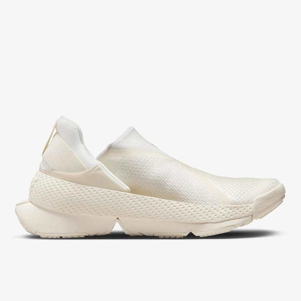 Nike Кроссовки Go FlyEase W Pale, размер 23,5 см, цвет: Слоновая кость/Платиновый оттенок/Черный, DR5540-105 (Япония)