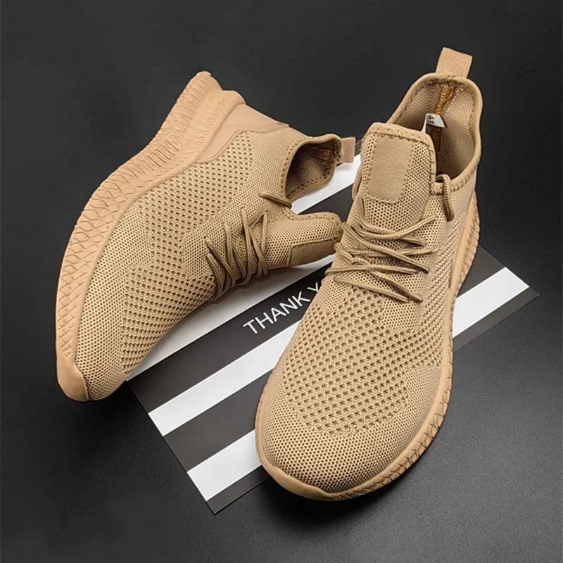 Men's Breathable Sneakers Fashion Trainer Athletic Casual Shoes High Quality Running Walking Tennis Outdoor Sneakers for Man