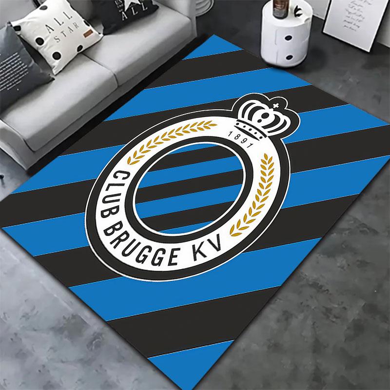 Club Brugge KV Carpet Rug for Living Room Bedroom Home Sofa Decoration,Kids play Non-slip Floor Mat