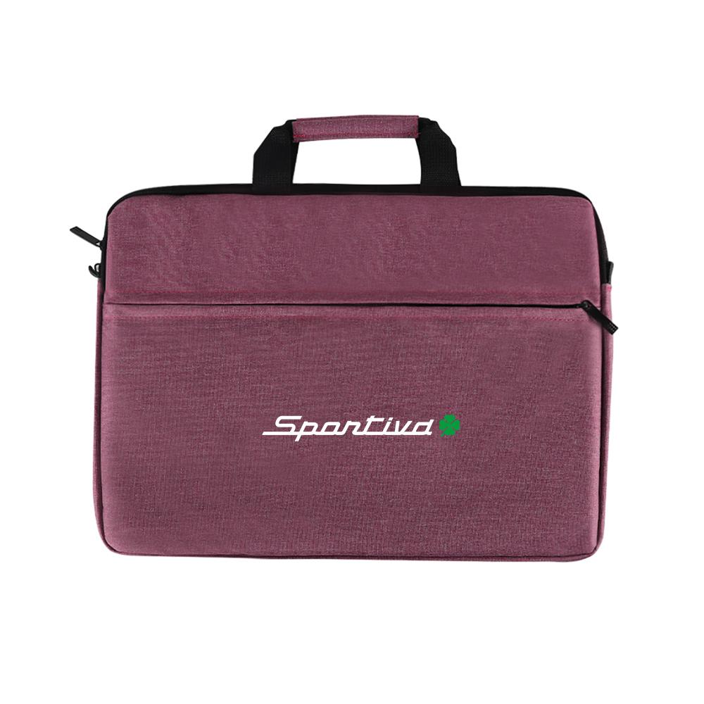 YYCE3 16 Inch Laptop Bag Sleeve Case Shoulder HandBag Notebook Pouch Briefcases For Alfa Romeo Giulia Sportiva MiTo Giulietta 156 159