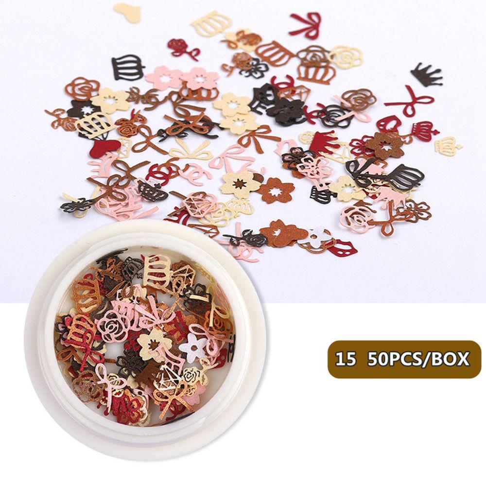 Роза Смешанные Слайсы Цветы Маргаритки Голографические Блестки для Нейл-Арта Пайетки для Ногтей Блестящие Хлопья