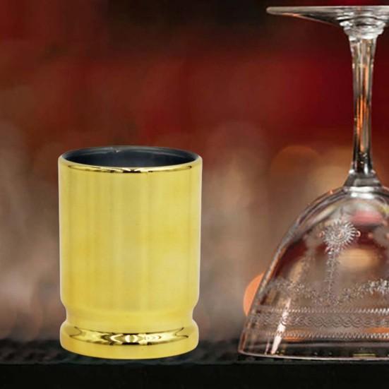 4 шт., 90 мл, бокалы для вина, прямой стрелок, калибр для гурманов, глянцевая пищевая рюмка из нержавеющей стали, подарок на день рождения, стакан для клубного бара, винная чашка