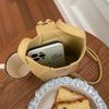 Новый стиль сумки для мобильного телефона для женщин, сумка через плечо, новый стиль, вертикальная сумка через плечо для покупок, симпатичная маленькая и легкая мини-сумка-ведро