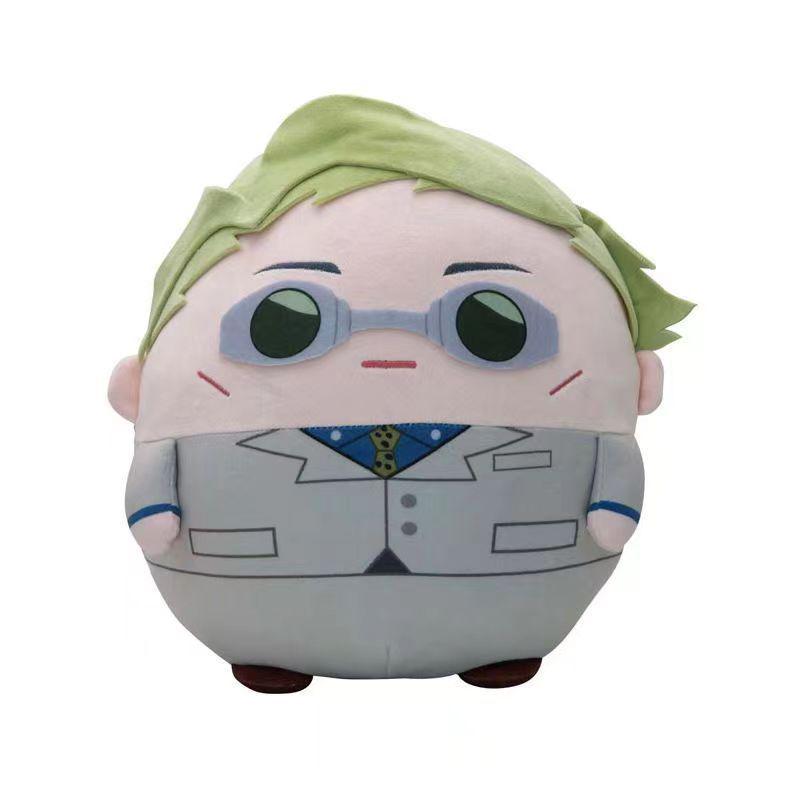 Anime Creative Q Version Jujutsu Kaisen Plush Dolls: Gojo Satoru, Yuji Itadori, Megumi Fushiguro.