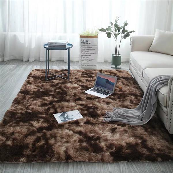 Living Room Carpet Decoration Fluffy Soft Large Size Rugs Bright Color Anti Slip Floor Mat Bedroom Study Washable Rugs Carpets 160x230