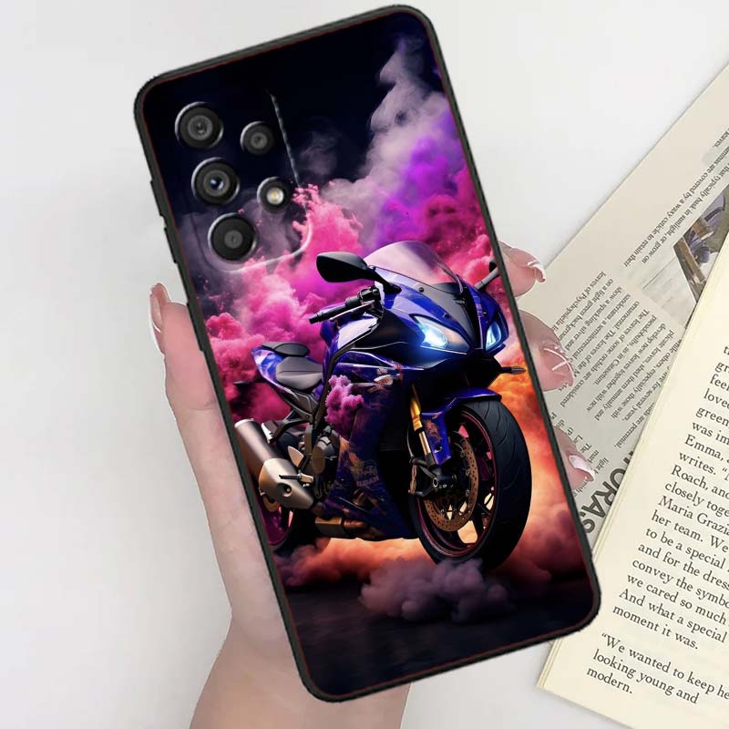 Модель Rider Cool Для Samsung A41 A35 A34 A33 A32 A25 A24 A23 A21s A06 A05 A04 A03 Note 10 20 Ultra 5G Черный Чехол
