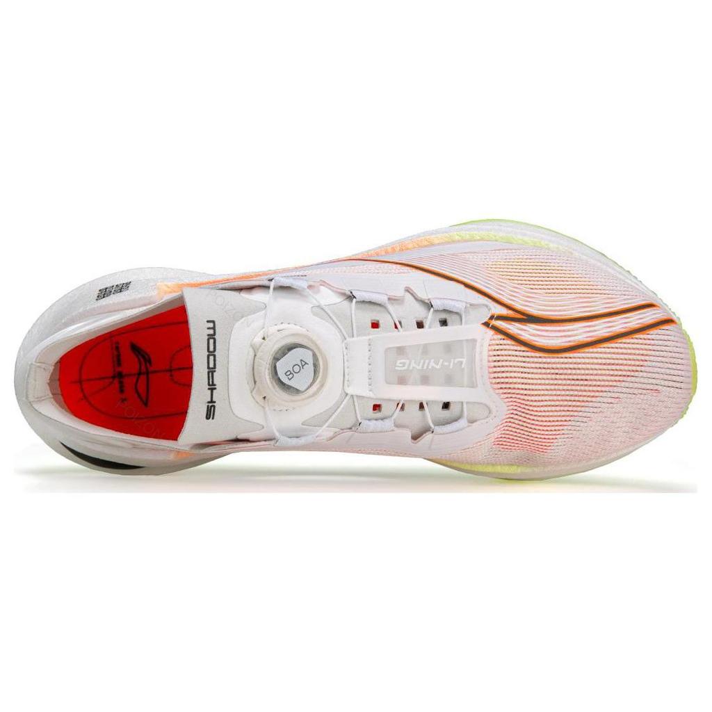 Кроссовки Li Ning Absolute Shadow Silk Stability Shock Absorbation Low Top Casual Runner Unisex Sneakers White ARRT013-1