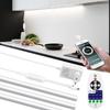Wireless Bluetooth Remote Control Under Cabinet LED Unit Lights Bar 12V Dimmable Aluminium Tube For Kitchen Counter Closet Lamp