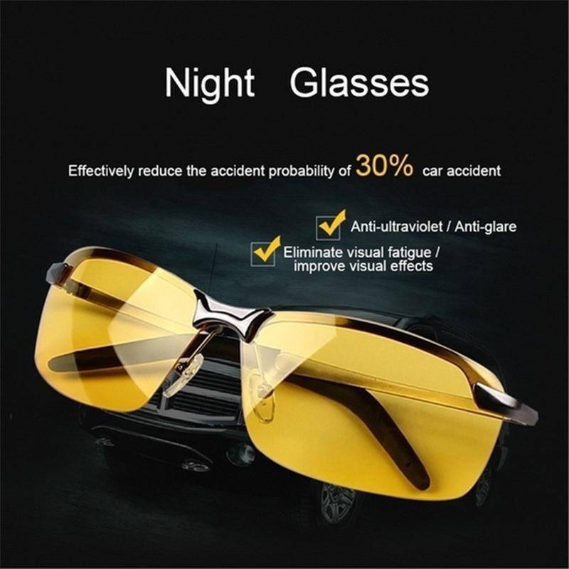 Модные очки ночного видения для водителей, солнцезащитные очки, модные очки, солнцезащитные очки, аксессуары
