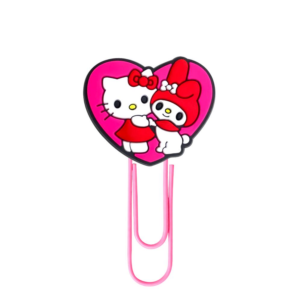 Милый мультяшный ПВХ скрепка-закладка в форме буквы U от Sanrio