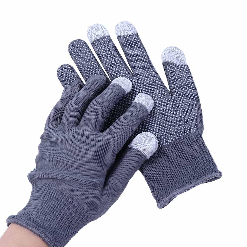 Outdoor Cycling Driving Men Nylon Gloves  Gloves Anti-skid Mittens Full Finger Gloves