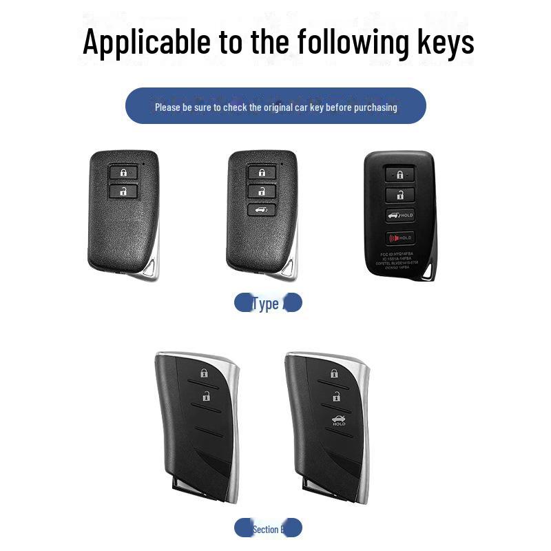 Чехол для ключа Lexus ES200/ES300h/LS500h/UX260h/NX350h/RX300