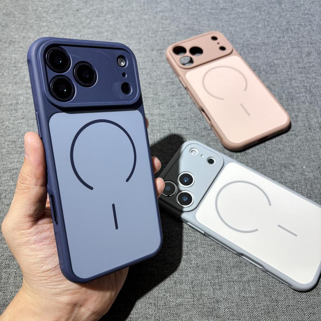 Магнитный чехол-защита для объектива iPhone 17 Pro Max - Полное покрытие, Защита от падений, Матовое покрытие