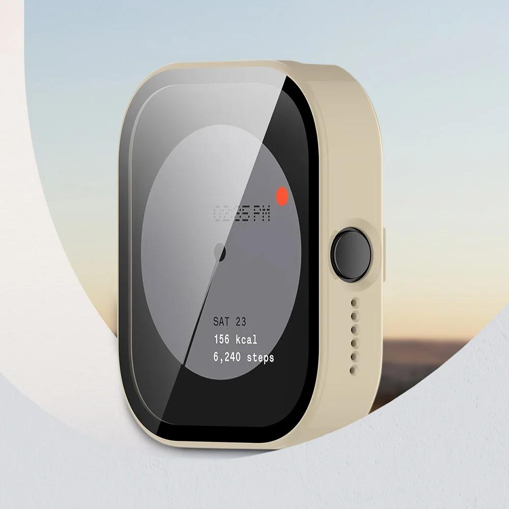 Закаленное стекло HD + Чехол из ПК для экрана CMF Watch 3 Pro Защитная крышка со всех сторон для CMF Watch Pro 2 Бампер Оболочка Чехол