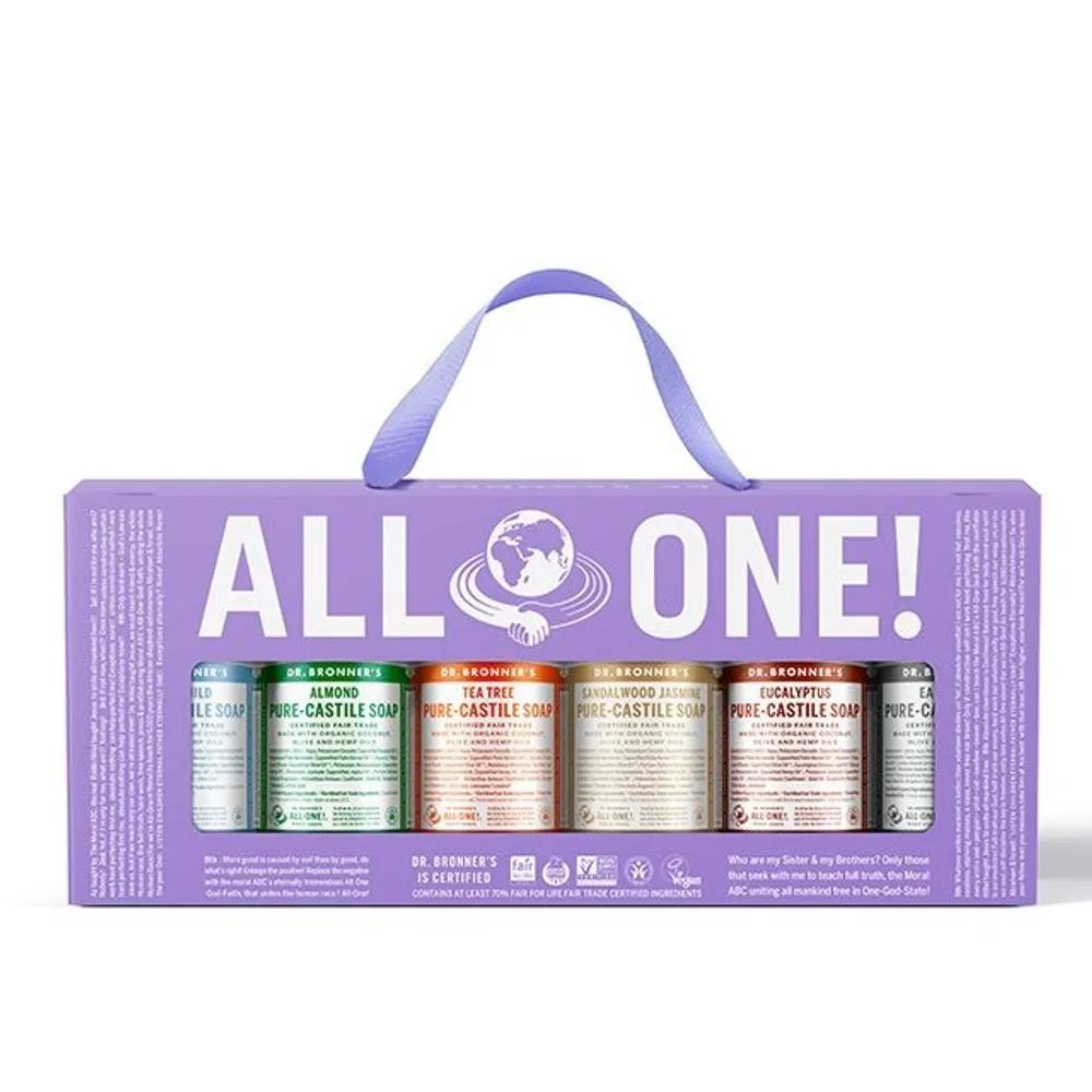 Dr. Bronner's Pure Castile Soap 60ml 6-Piece Gift Set