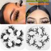 Eye Makeup Tools Wispies Fluffies False Eyelashes Thick Long Eyelashes Extension 3D  Faux Mink Lash