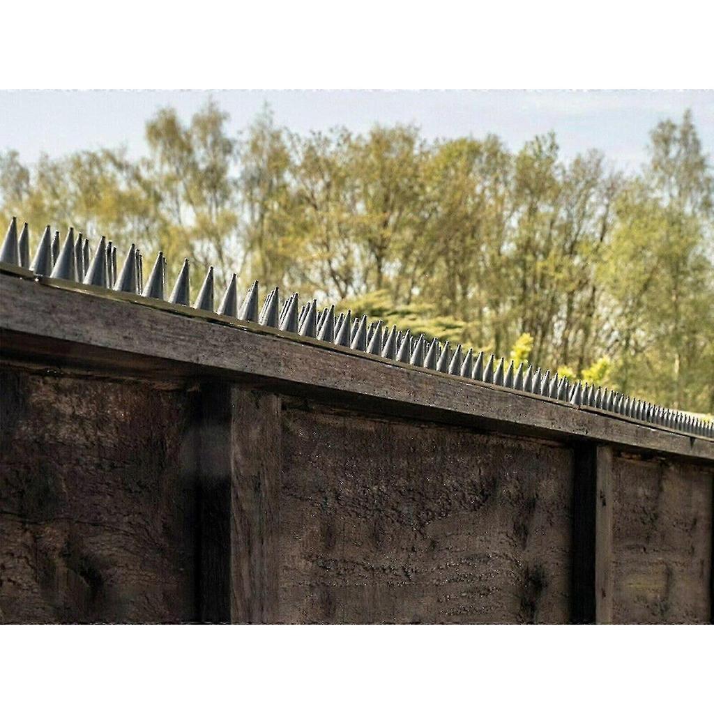 10 Pieces Bird Deterrent Spikes Bird Repellent Bird Supplies Black