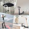 JEBUTU Camera Double Super Clip Boat Head Adjustable Double Camera Crab Camera Photography Magic Photography Lighting Desk Camera Camera Securely