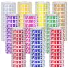 1000 Disposable Wristbands, BetterJonny 10 Colors Waterproof Tear-Resistant Wrist Entrance