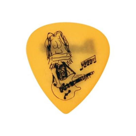 IBANEZ Медиатор для гитары Paul Gilbert Yellow 1000PG-YE