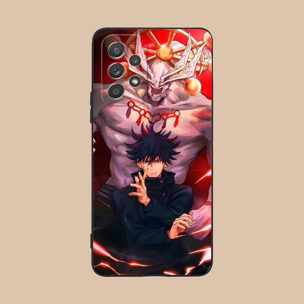 Чехол для мобильного телефона Jujutsu Kaisen Мегуми для Samsung Galaxy A56 55 54 53 52 51 36 35 34 23 16 15 5G Цветной чехол Чехол для мобильных телефонов