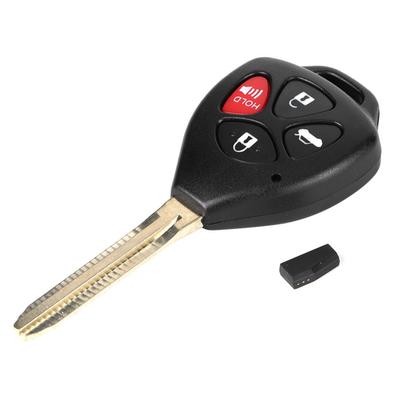 Автомобильный дистанционный ключ-брелок 4 кнопки GChip GQ429T подходит для Corolla 20102012