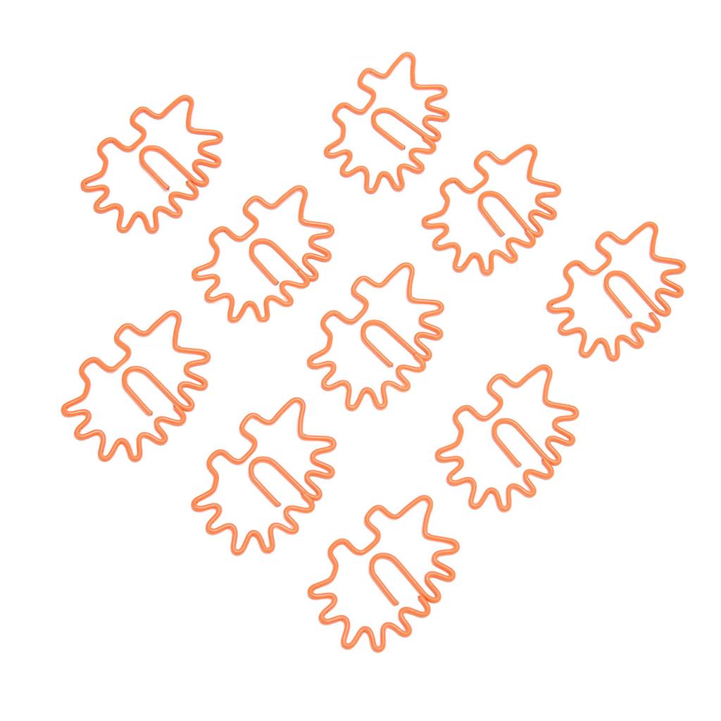 100 шт. скрепок для бумаги, портативные мини-сладкие скрепки в форме ежа, нержавеющие, гальванизированные металлические скрепки для бумаги для F