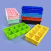 4PCS/Set Silicone Ice Cube Mold Big Square Ice Cube Tray Ice Cube Maker Non-toxic Reusable Bar Pub Wine Ice Blocks Maker