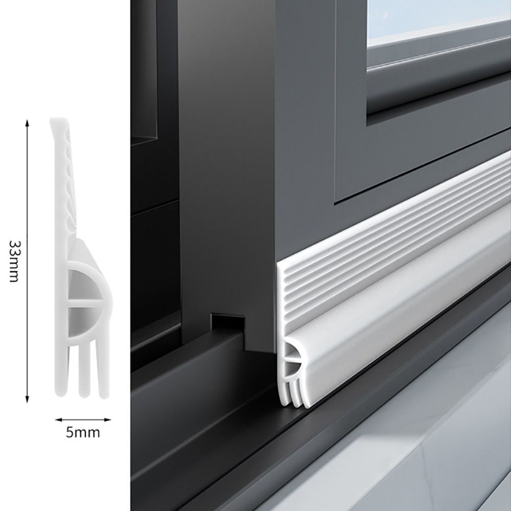 2/4 м Ветрозащитная уплотнительная лента для раздвижных окон, защита от насекомых, уплотнитель, защита от сквозняков